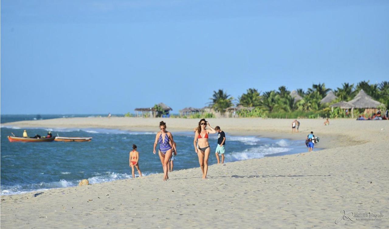 Beach House - Suite 2 - Na Praia -Beachfront Barra Grande  Eksteriør bilde